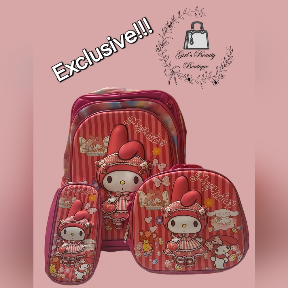 Backpack LED lights sets 3D My Melody